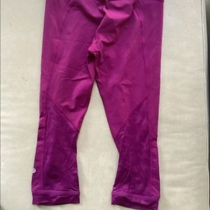 Lululemon cropped leggings